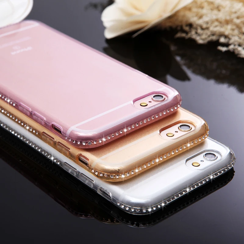 Алмазный чехол для Samsung Galaxy S6 S7 Edge S8 S9 Plus Note9 A3 A5 A7 J2 Prime J3 J5 J7 Pro 2017 J4 J6 J8 2018 мягкий