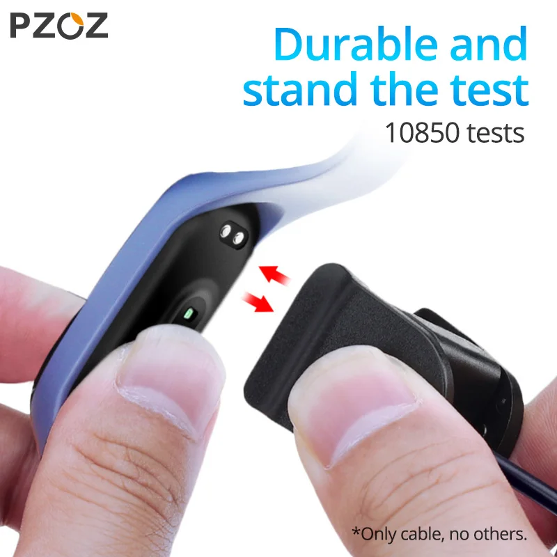 

PZOZ USB Charger cable for Xiaomi Mi Band 4 5 NFC Dock Clip Adapter Fast Charging Wire For Xiaomi Miband 4 5 Cord Accessories