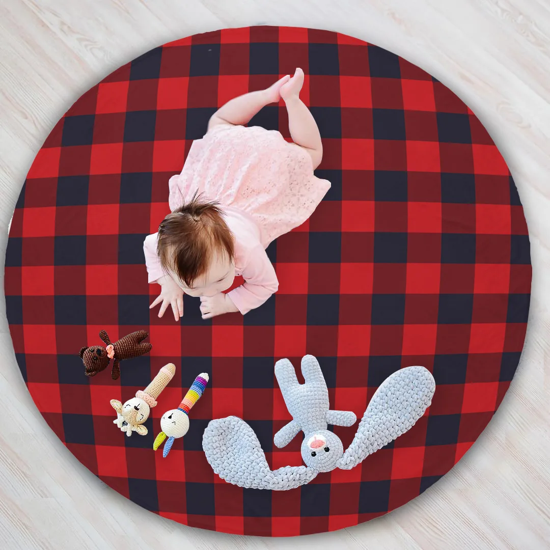 Супер мягкое плюшевое фланелевое одеяло в клетку красное черное для кровати | Дом