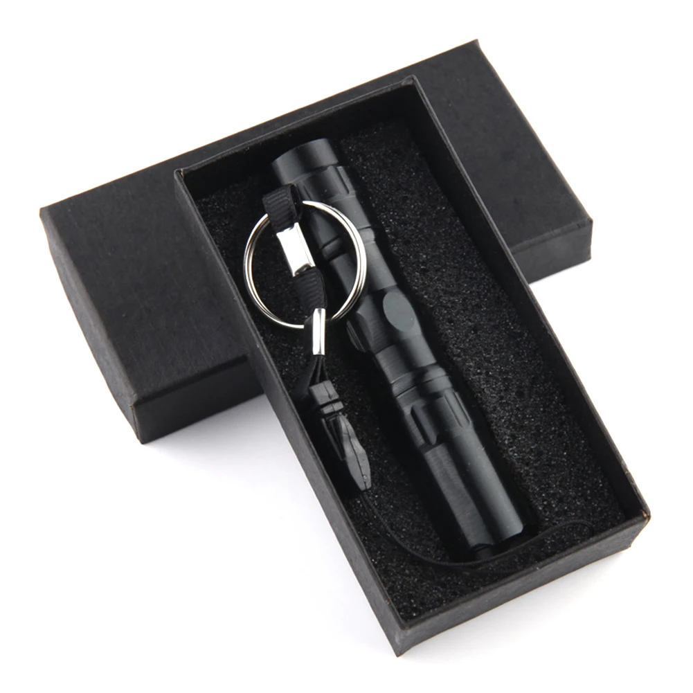 

Mini Fashion Portable Waterproof 8000LM Pocket LED Flashlight Zoomable LED Torch Mini Penlight Light AA Battery Not Included