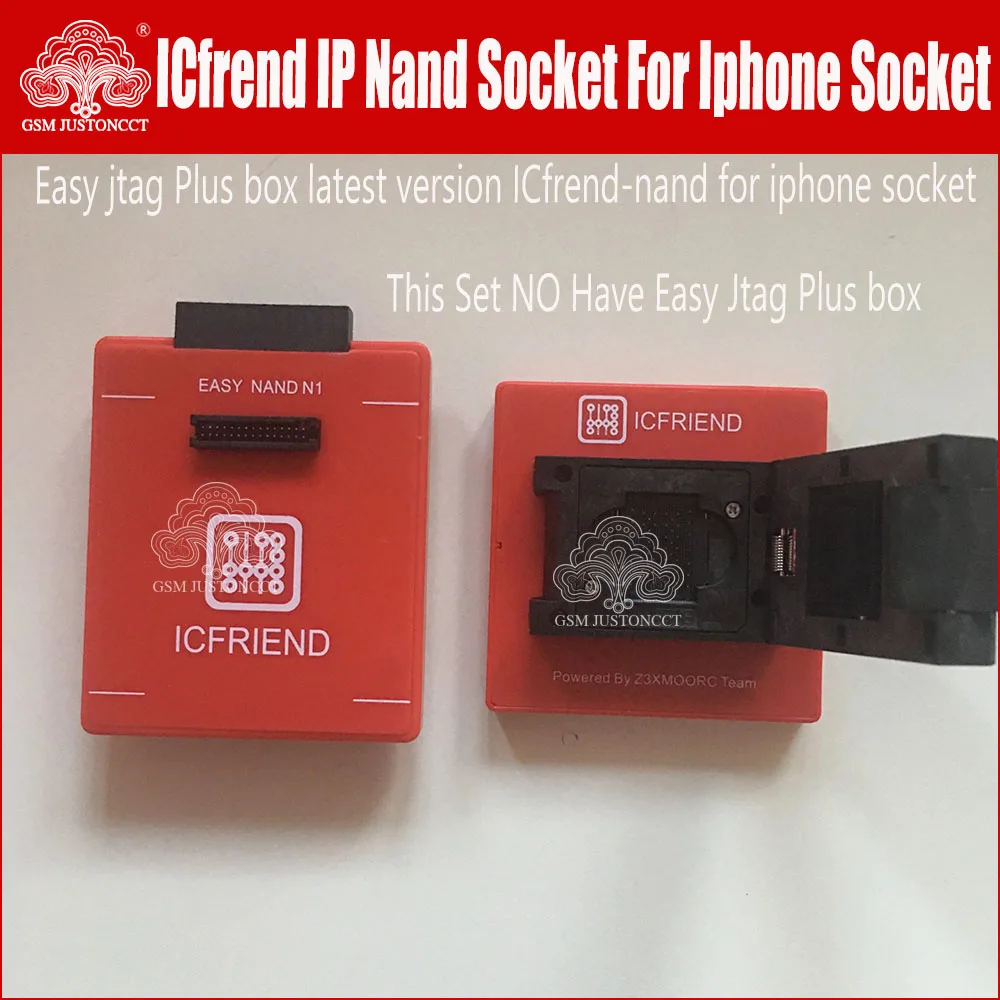 Последняя версия Icfrend ip Sockert Z3X Easy-JTAG Nand N1 для lphone socket NAND поддержка телефон рабочая