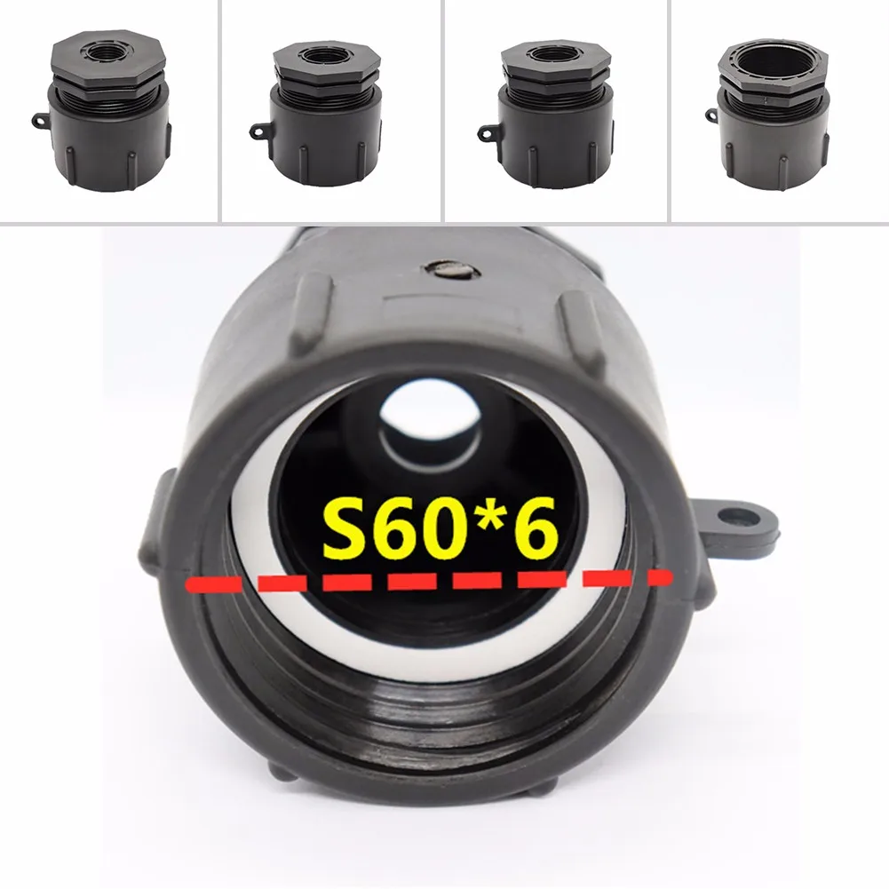 

1/2 \\\" 3/4\\\" 1 \\\" 1-1/2 \\\" 2\\\" IBC Adapter S60x6 Reduction Internal Thread Non-toxic And Eco-friendly High Quality