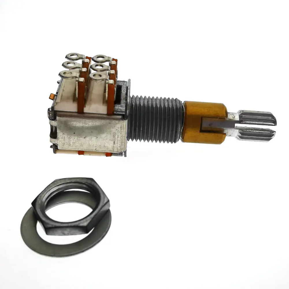 1 шт. 50 к новый оригинальный 12 типа двойной регулируемый потенциометр B50K ручка 28