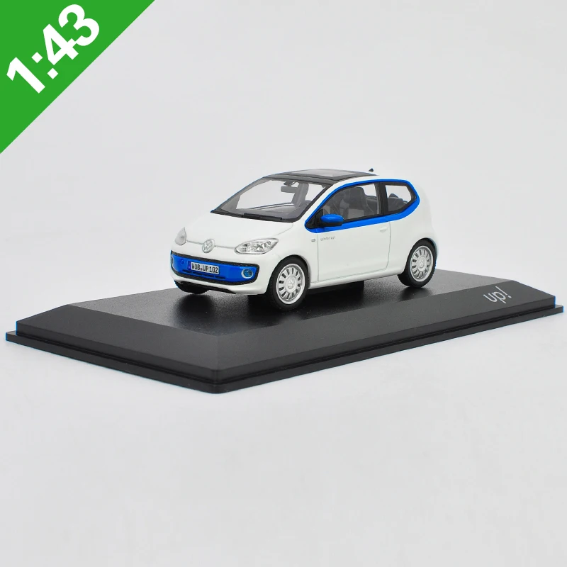 Высокая тщательная 1:43 Volkswagen UP модель автомобиля из сплава статическая