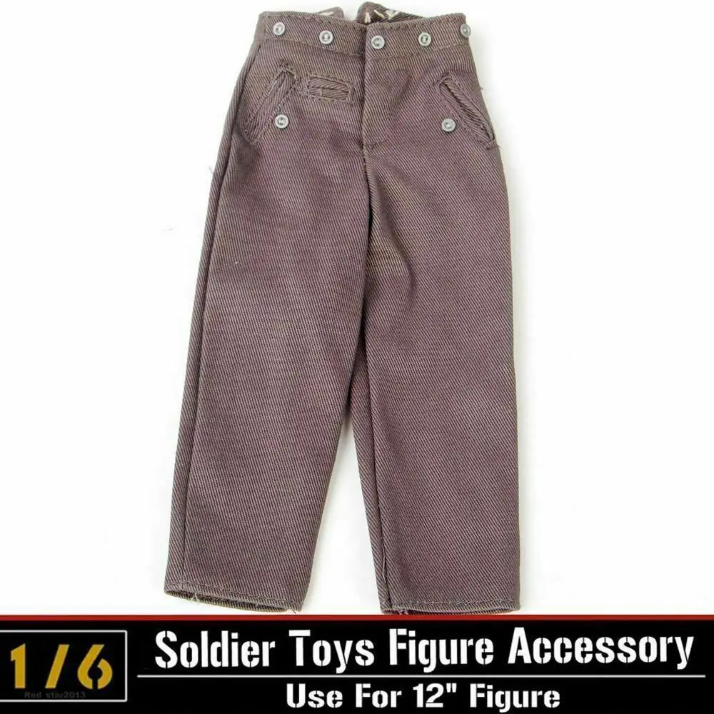 1/6 немецкий Солдат Второй мировой войны армии цифры брюки одежда аксессуары