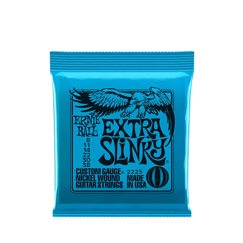 1pcs 2225 Ernie Ball электрические гитарные струны играть реальный хэви-метал, рок 2221 2220 2222 2223 2225 2006 2004 Запчасти для музыкальных инструментов - Цвет: 1pcs 2225