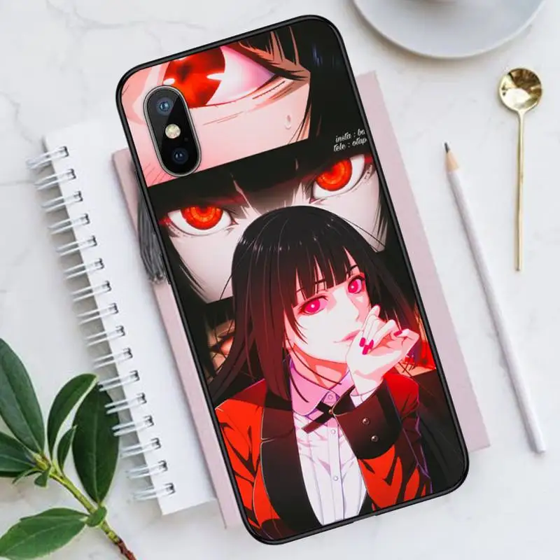 

Crazy Excitement Manga Kakegurui Phone Case for iPhone 11 12 mini pro XS MAX 8 7 6 6S Plus X 5S SE 2020 XR