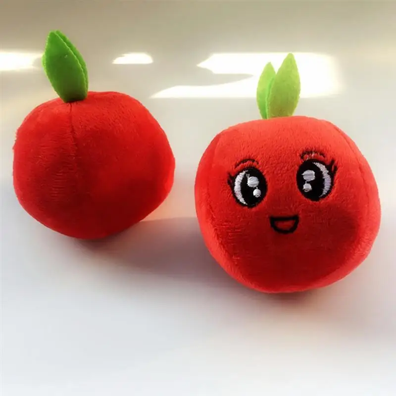 1 шт. собака игрушка творческий мультфильм Apple Форма Укус устойчивостью Животных