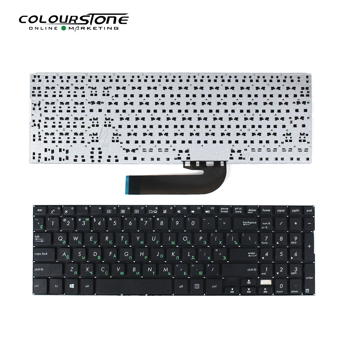 

Russian laptop keyboard For ASUS TP500 TP500LA TP500L TP500LB TP500LN RU Black