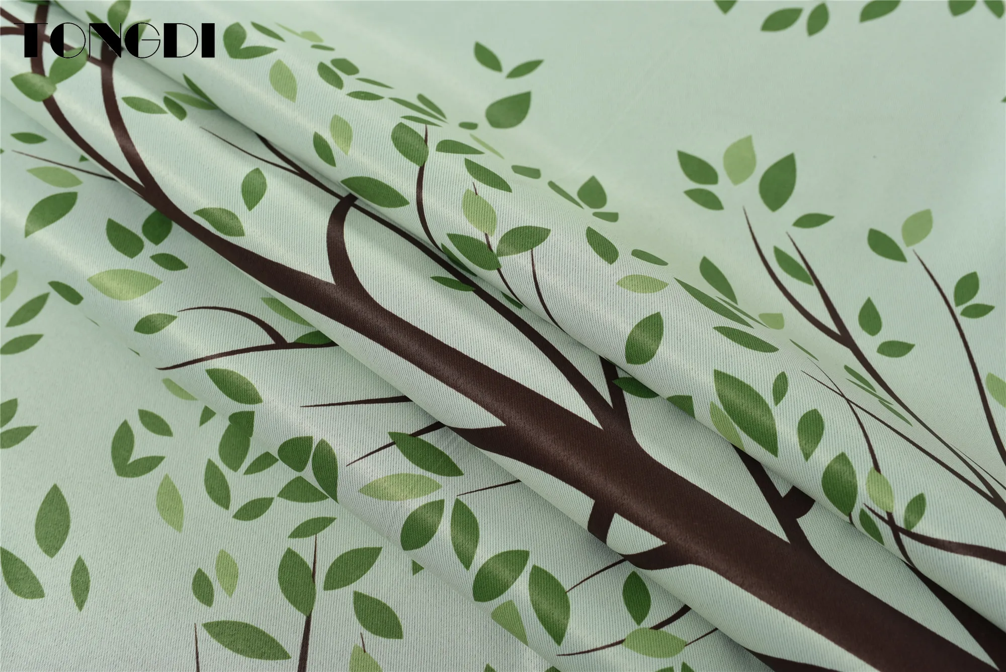 TONGDI светонепроницаемые шторы пасторальный парк искусственное украшение для