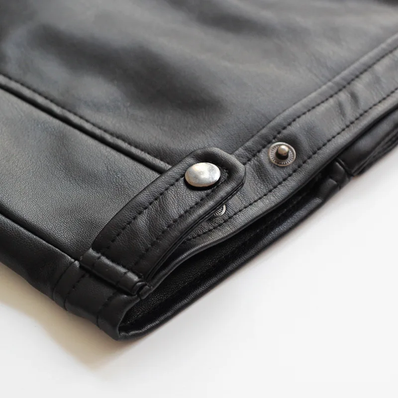 Новинка 2019 года Модные Куртки из искусственной кожи в классическом стиле сезон