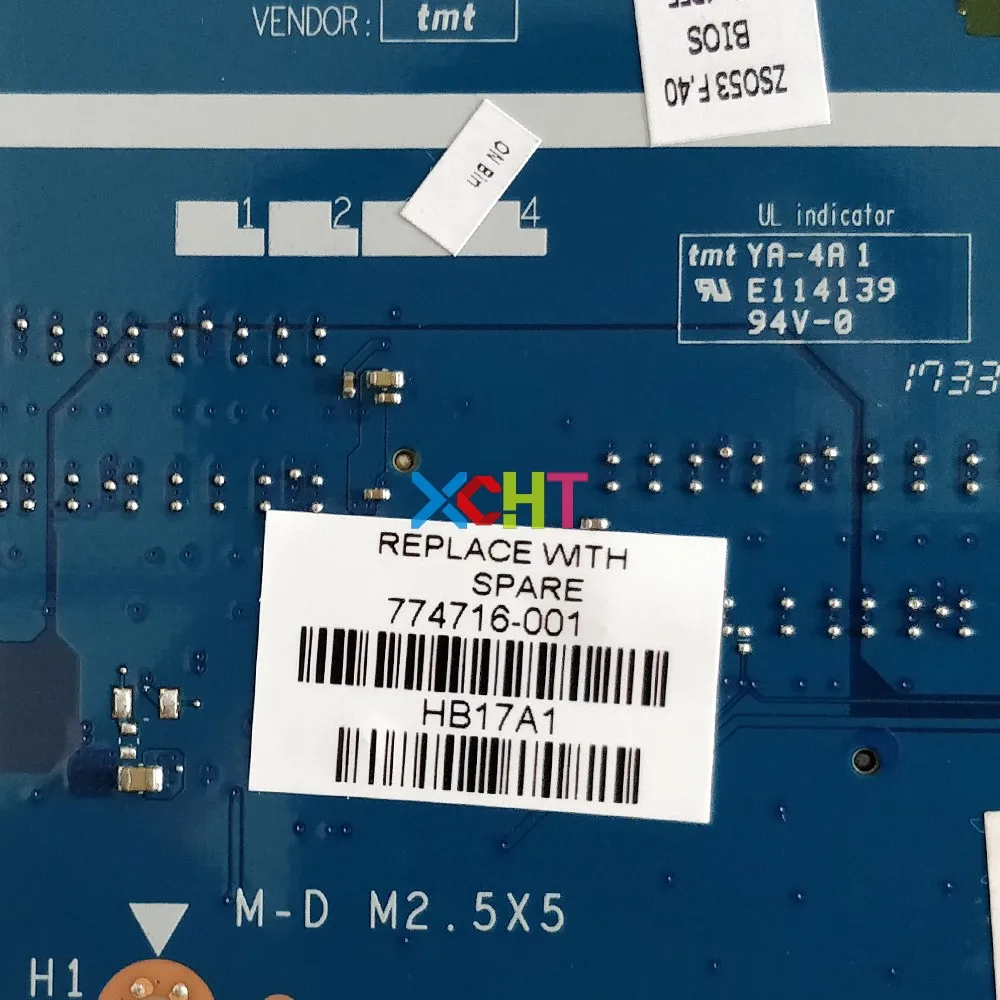 774716-001 774716-501 774716-601 ZSO50 LA-A992P UMA w i3-4005U cpu для hp 250 G3 серии ноутбук ПК ноутбук материнская плата