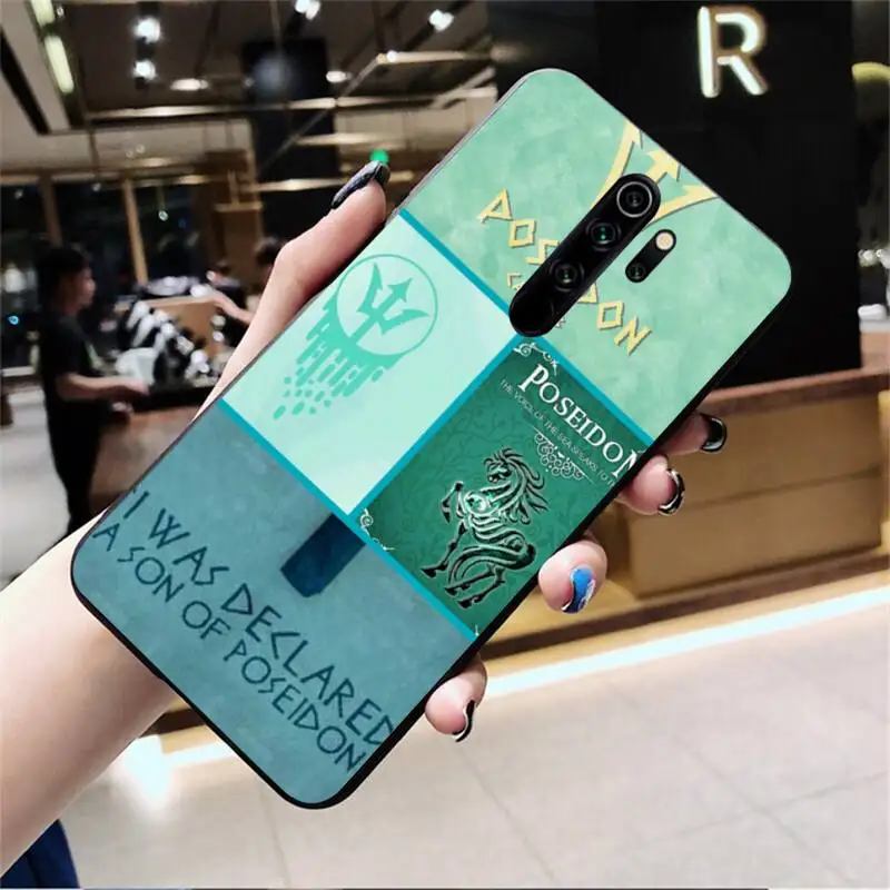 Чехол для телефона Percy Jackson черный мягкий силиконовый чехол Redmi Note 8 8A 8T 7 6 6A 5 5A 4 4X 4A