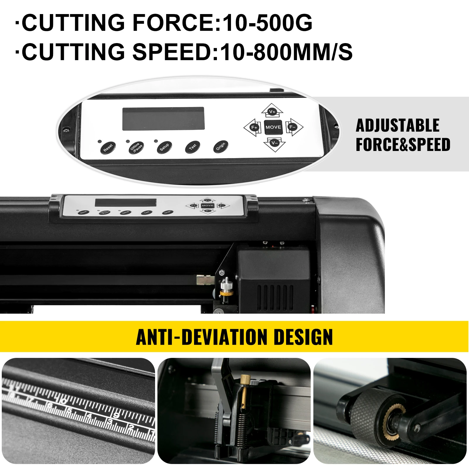 VEVOR 14 Inch Vinyl Cutter Machine with Stand Sign Making Vinly Cutting Plotter Starter Bundle Kits Signmaster Software | Компьютеры и