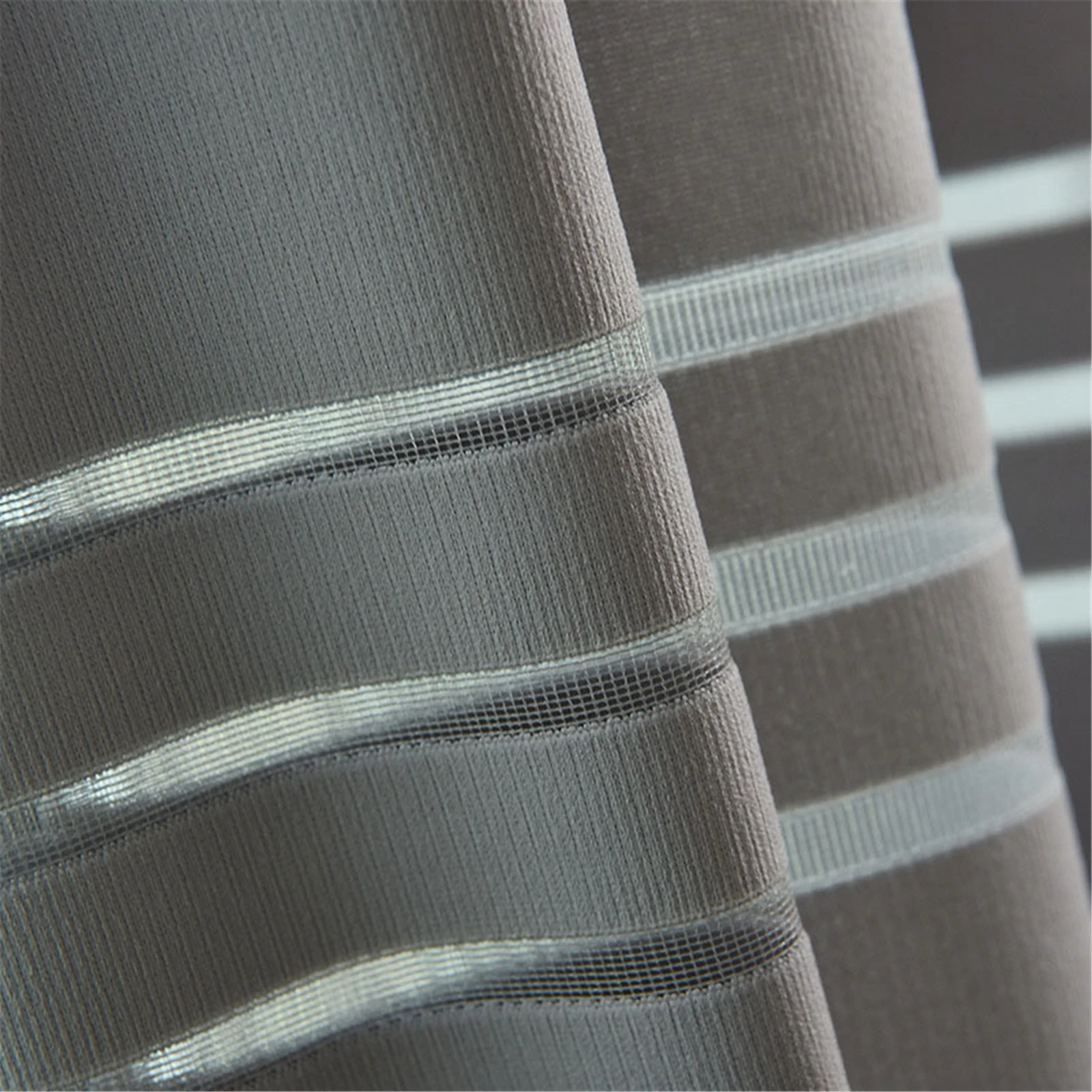 

1 Piece Curtains for Window Drapes European Modern Elegant Noble Light Transmission Curtain For Living Room Bedroom Decoration