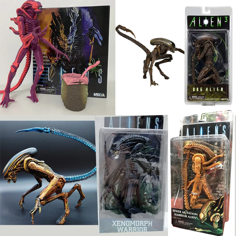 Фигурка &quotчужой&quot Воин Xenomorph мутация канализации воин собака Чужой 3 Neca фигурки