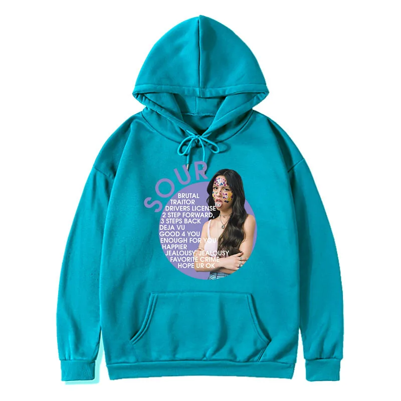 Новые модные толстовки с капюшоном Оливии Родриго свитшоты для женщин и девочек