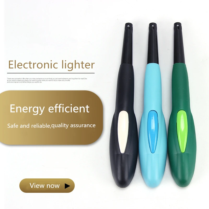 Электрическая зажигалка для ресторана и бара электронная лампа кемпинга барбекю