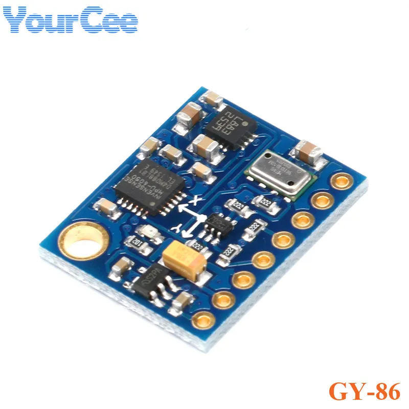 

GY-86 10DOF Сенсор модуль MS5611 HMC5883L интегральные схемы GY 86 MPU6050 модуль MWC полета Управление доска Сенсор 3-5v