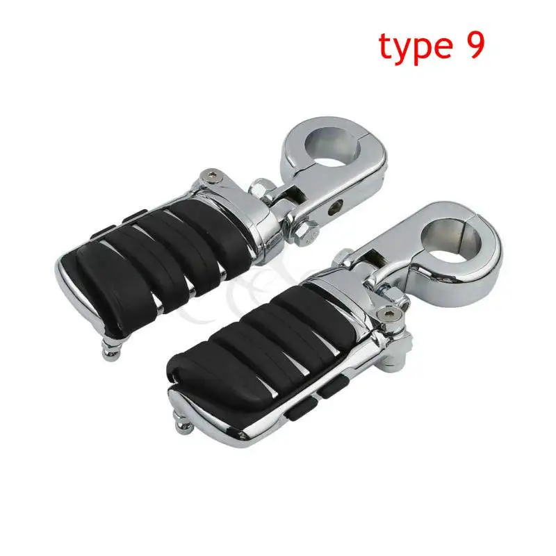 Педали для Harley Touring Electra Street Glide Yamaha Kawasaki Suzuki Honda 32 мм 1 25 дюйма 1/4 дюйма|Подставки под