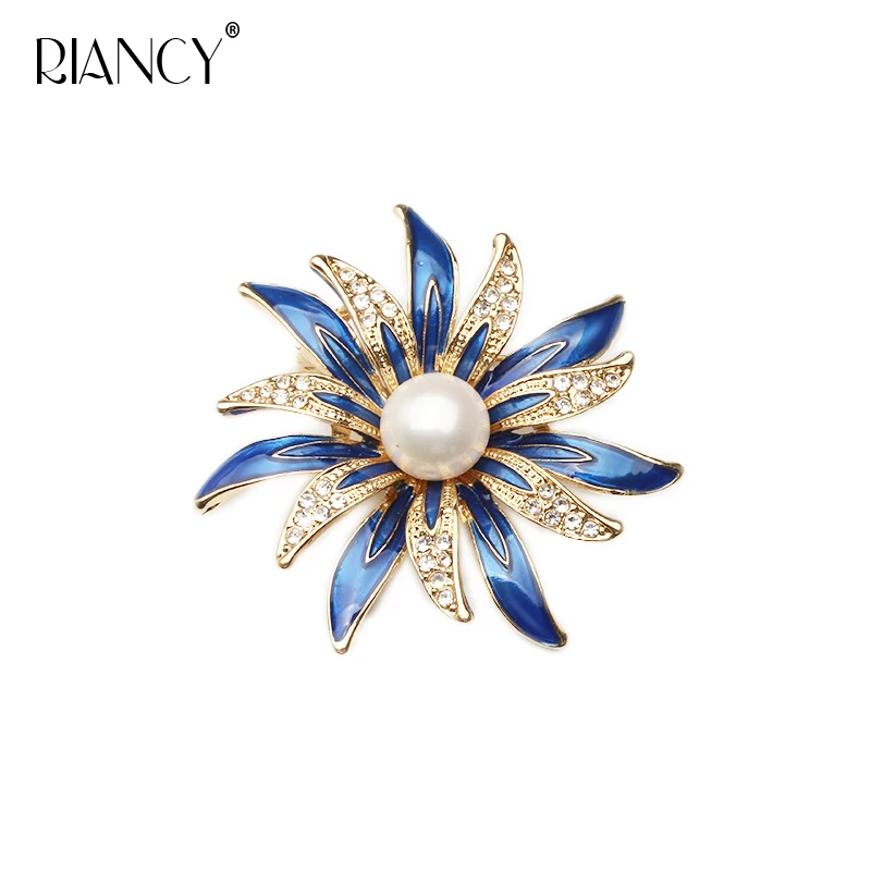 Модная женская брошка из натурального пресноводного жемчуга аксессуары заколка