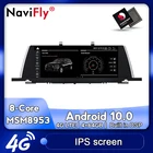 Автомобильный мультимедийный плеер NaviFly API29 на ОС Android 10 для BMW 5 серии GT F07 2009-2016, система CIC NBT, IPS, Qualcomm 4G LTE, 10,25 дюйма