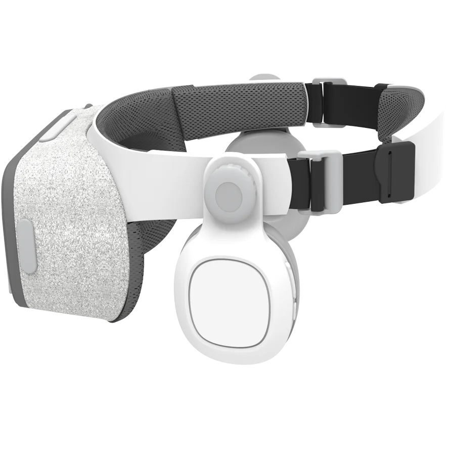 Тканевая bluetooth-гарнитура встроенный VR шлем 3D очки виртуальной реальности беспроводное подключение портативный мини складной широкий просмотр