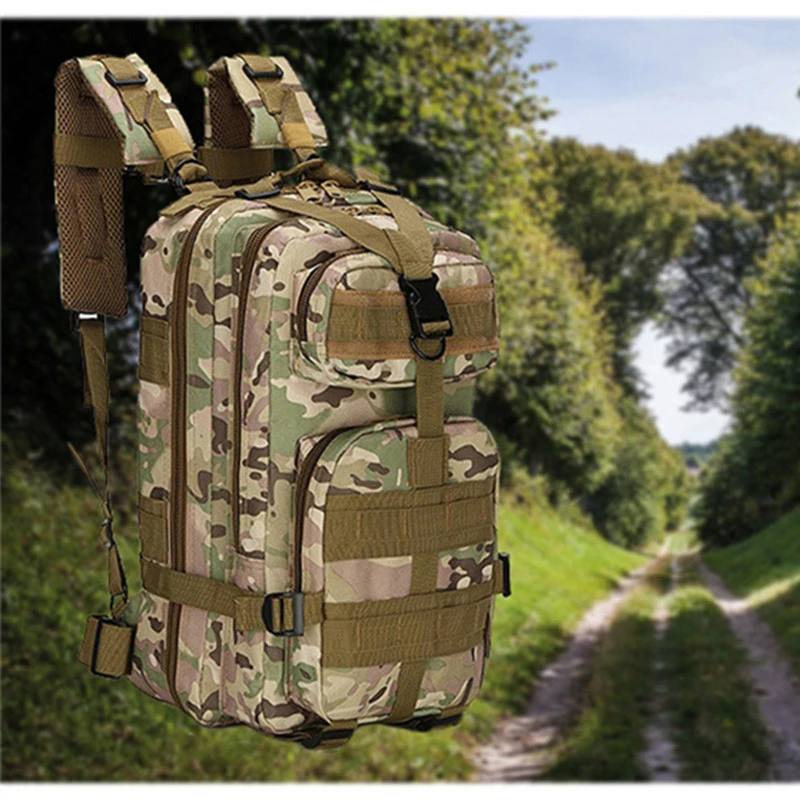 

Men Women Tactical Backpack Military Army Outdoor Combat Trekking Camping Hiking Sports Molle Pack Climbing Rucksack Bags 25L