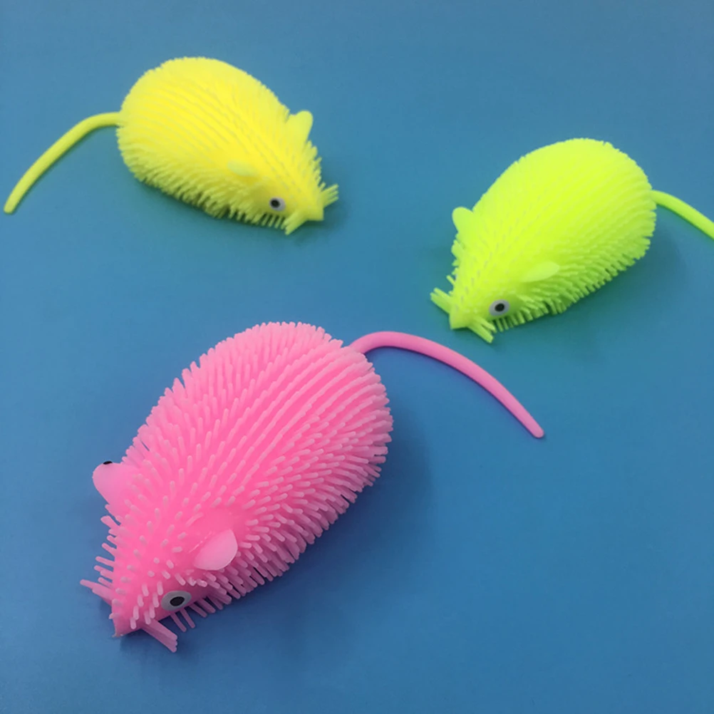 2 шт. игрушка с мышкой медленно восстанавливающая форму антистресс сетка мягкая