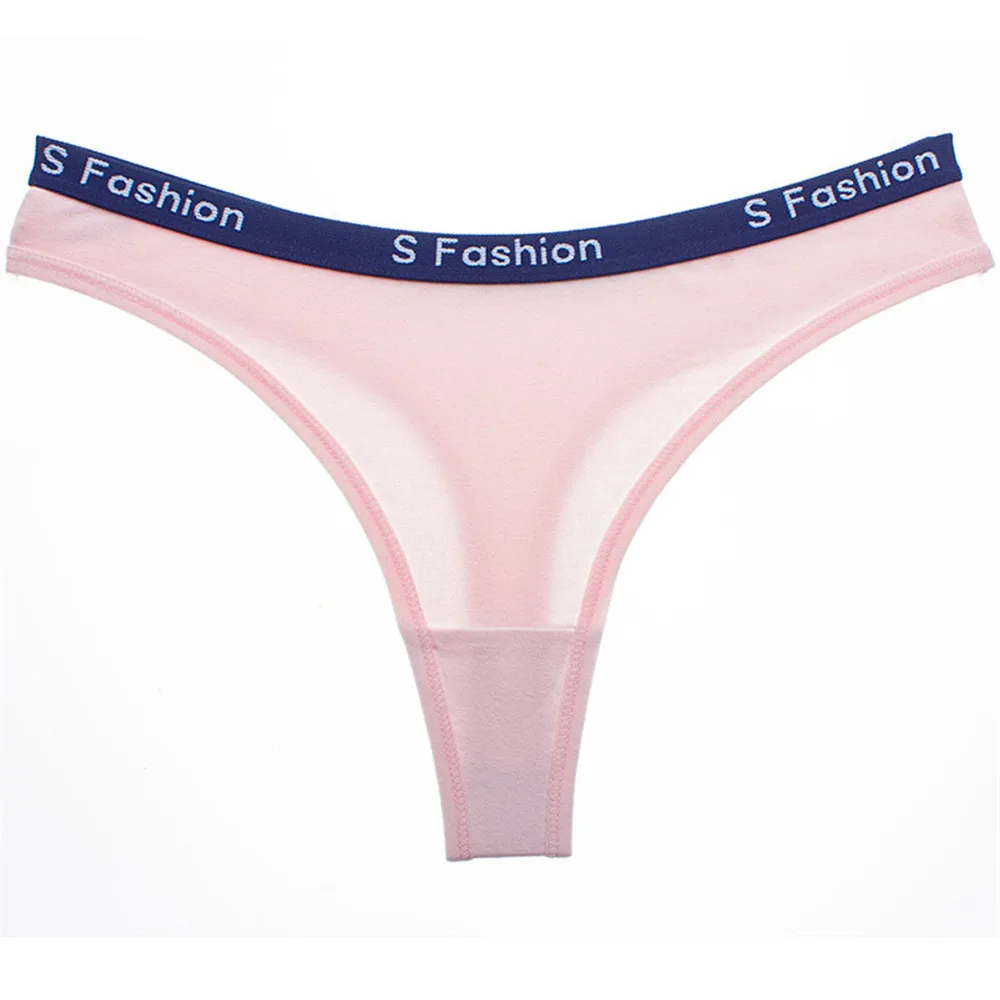 Горячая Распродажа сексуальные женские хлопковые стринги с низкой талией