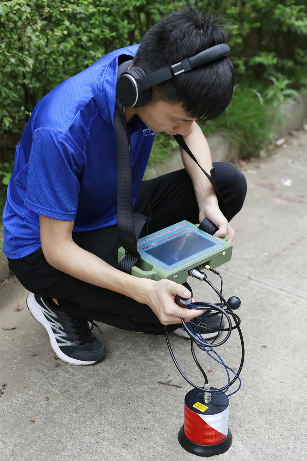 

PQWT-CL300.3M Underground Water Leak Detector Pipeline Maintenance Repair Accurate Location Manufacturer Metal Detector