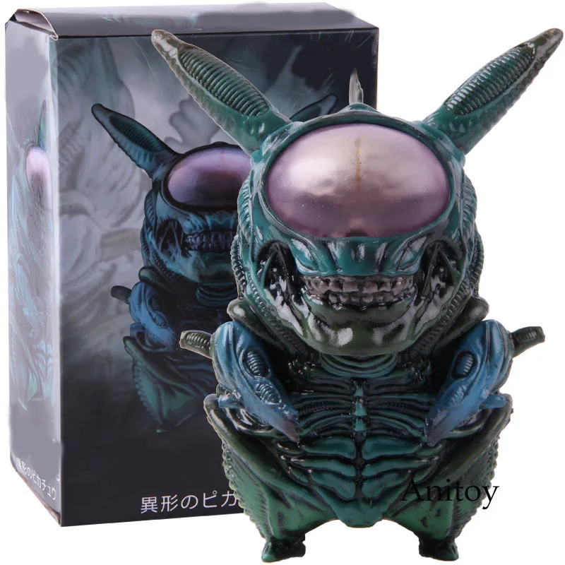 B with retail box Аниме Фигурка желтый и синий цвет Q версия фигурка Косплей инопланетянин ПВХ Коллекция Модель игрушки - Цвет: B with retail box