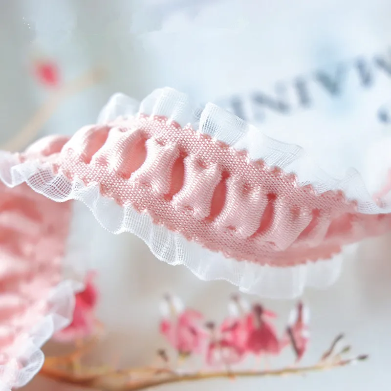 Кружевные складки с оборками диаметром 25 мм аксессуары для рукоделия 10 ярдов |