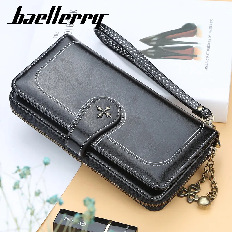 Женский кошелек Baellerry из высококачественной кожи многофункциональный Дамский