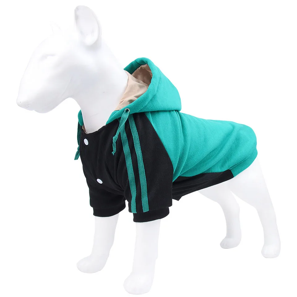 

Dog Clothes Autumn Winter Comfortable Soft Fashion Cotton Hooded Sweatshirt Warm Pet Jacket Dog Clothes for Small Medium Dogs