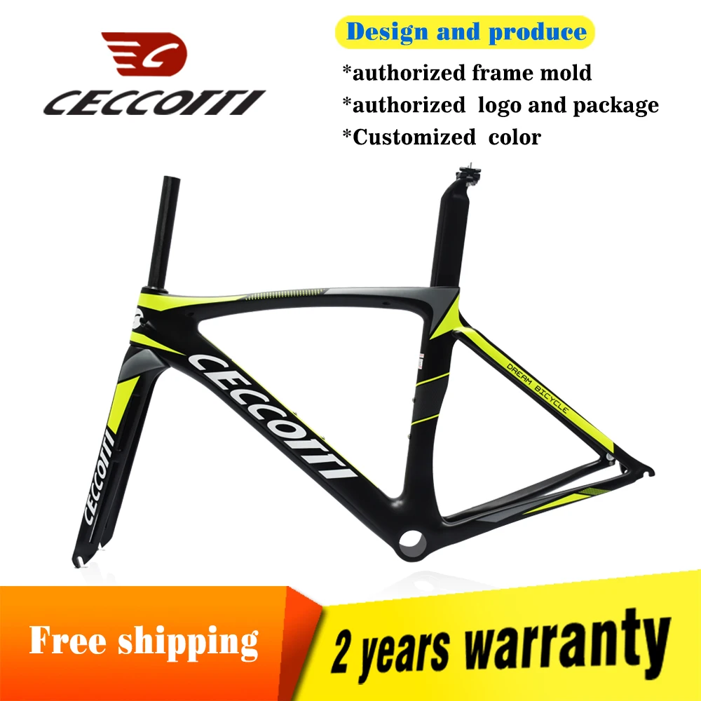 Комплект рамок для велосипеда Ceccotti T800 700C BB68 bsa bb30 Pf30Thread|Велосипедная рама| |