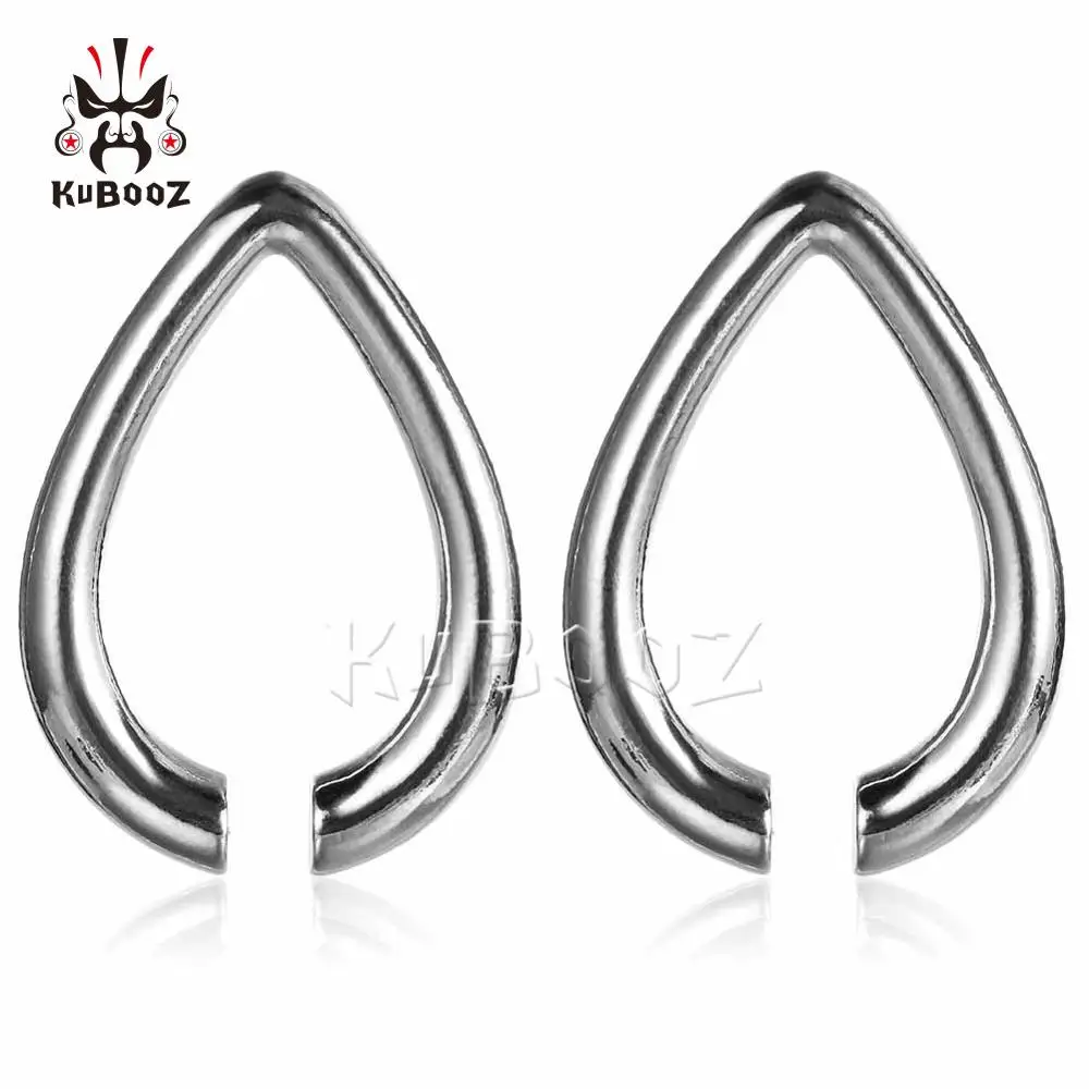 Серьги-клипсы Kubooz Из Нержавеющей Стали Для Пирсинга Ушей разноцветные