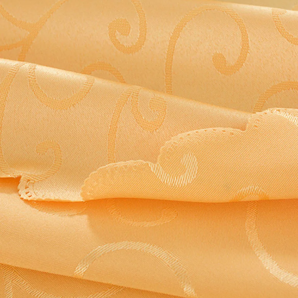 Скатерть из полиэстера круглая прямоугольная скатерть разных размеров для