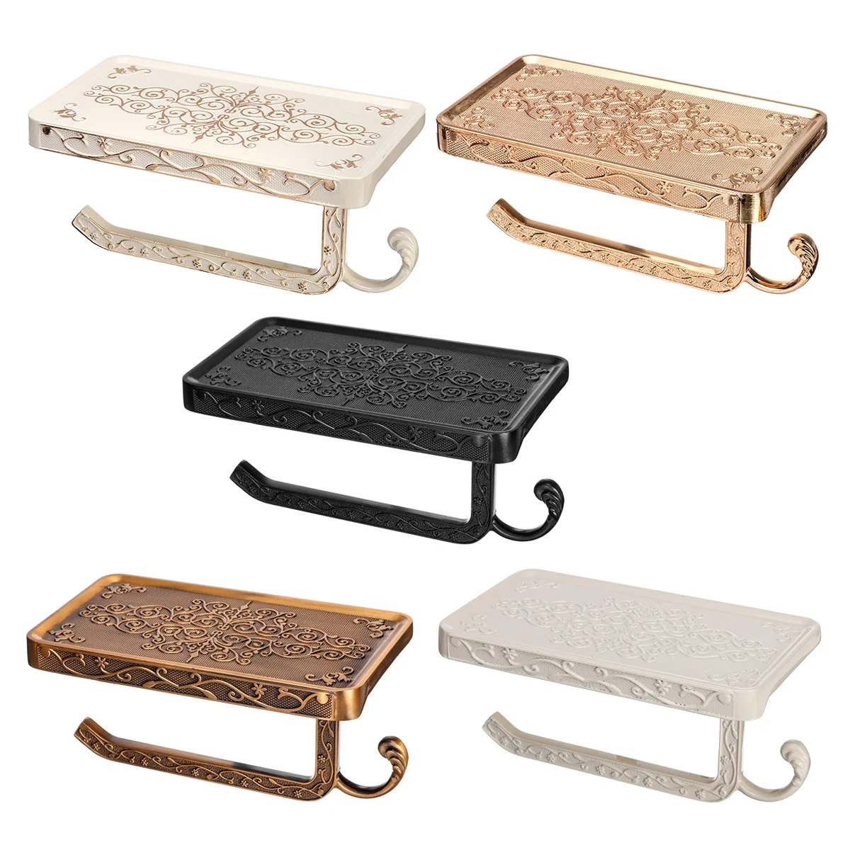 Держатели для бумаги аксессуары ванной комнаты держатель туалетной с полкой