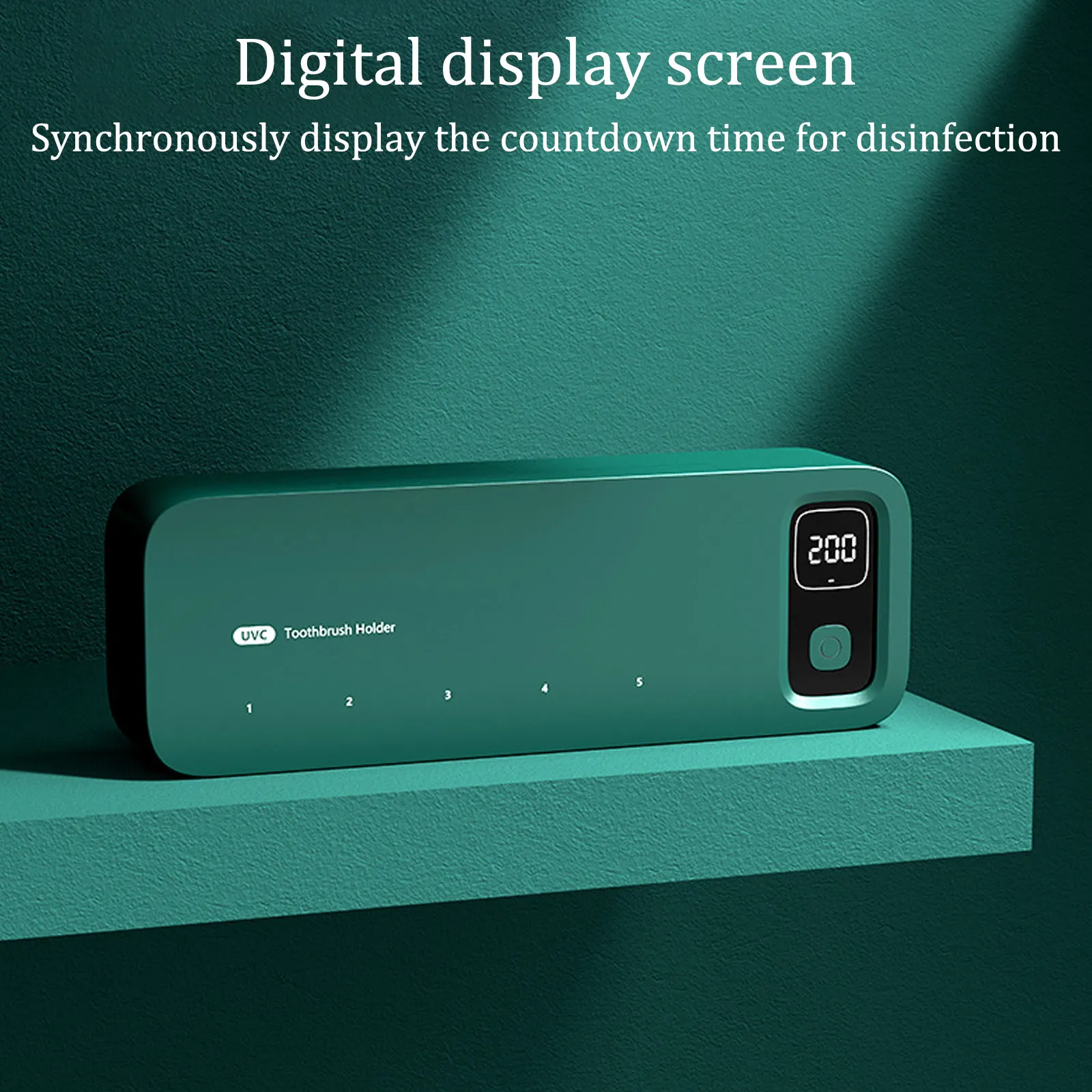 УФ стерилизатор зубных щеток настенный Быстросохнущий перезаряжаемый держатель