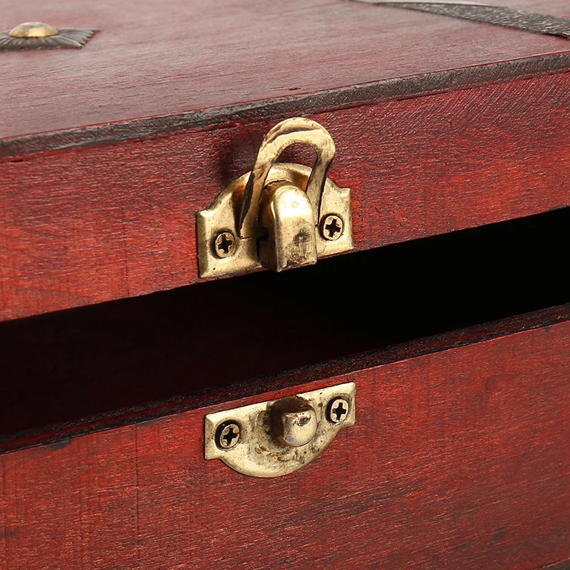 1 шт. Винтаж Treasure Box подарок коллекция карт для хранения Коробки макияж