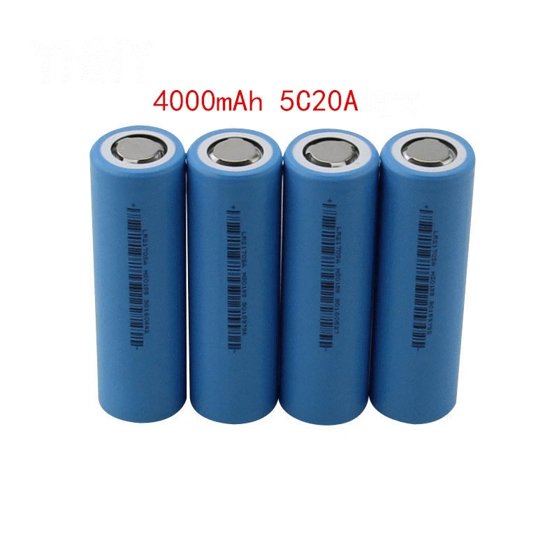

Lithium battery gtf 21700, 3.7v, 4000mah, li-ion, refillable, 5c, 20a, discharge
