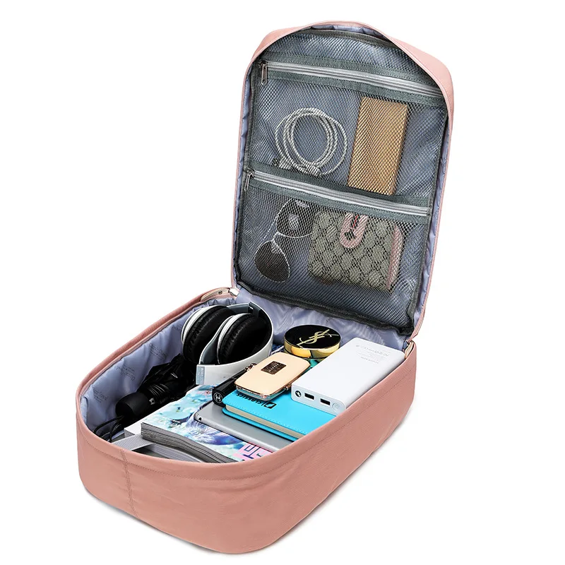 

Trendy Fashion Lady's Backpack Oxford Water-proof Travel Bag Stylish Girl's Large Capacity Shopping Bag School Bag