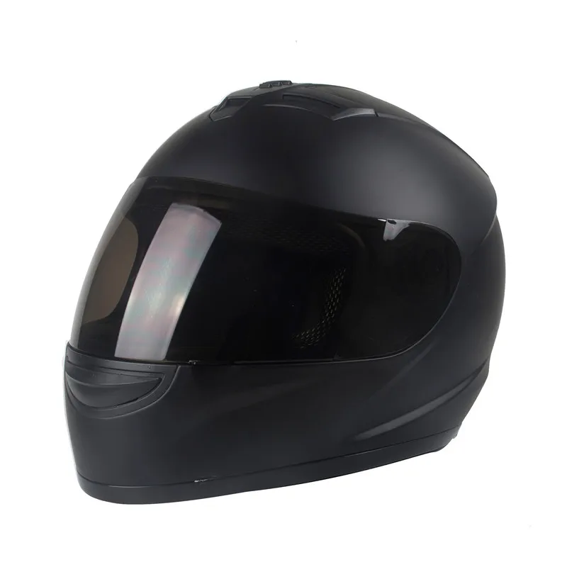 Unisex-adult's Full-face Style  Bluetooth-compatible Integrated Motorcycle Helmet With Graphic (Matte Black, Small) enlarge