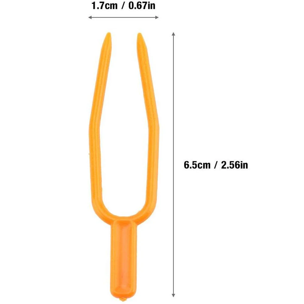 100 шт. садовые инструменты пластиковые качественные зажимы для растений