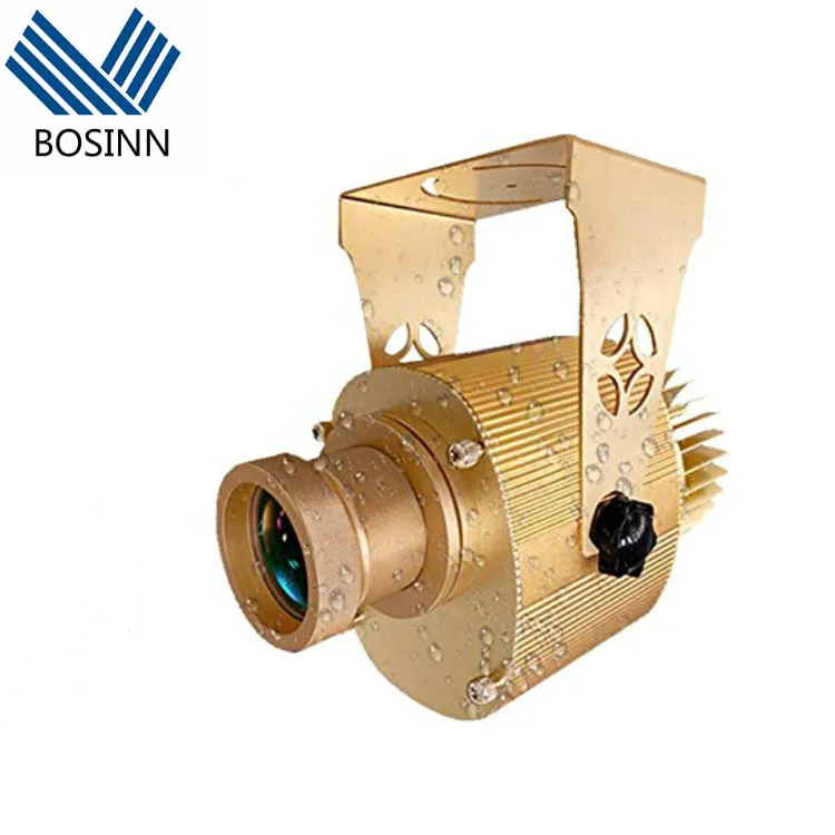 

Logo Projector outdoor HD rotation remote Gobo laser projection lamp advertising light