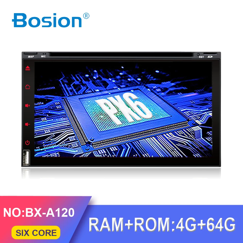 Автомобильный мультимедийный плеер Bosion 2 Din Android 10 для NISSAN QASHQAI Tiida стерео радио GPS TV