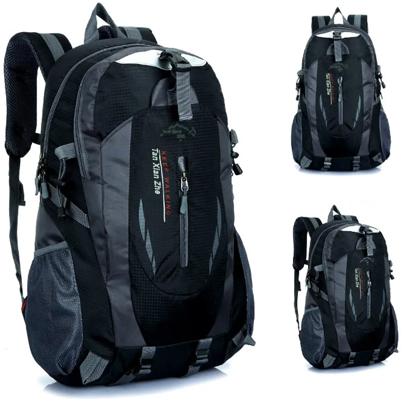 

Men's Women's Waterproof Outdoor Backpack Travel Pack Men Sports Bag Pack Hiking Rucksack Climbing Camping Bags For Female Male