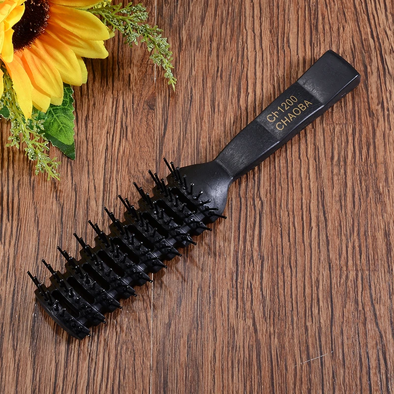 1 шт. расческа для волос Mayitr Антистатическая из черного полипропилена