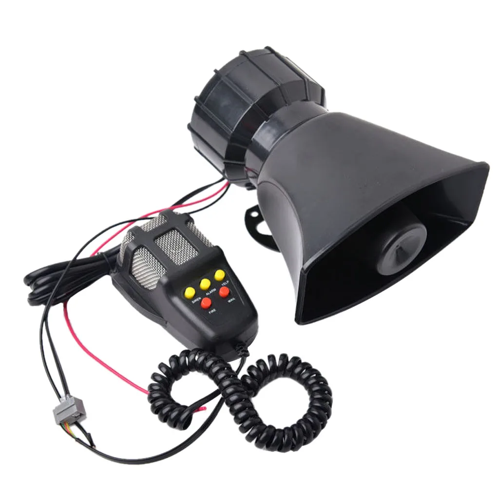 12 В громкий динамик автомобильная пожарная машина рожковая сирена